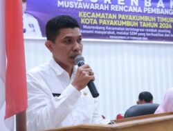 Dafrul Pasi Buka Musrenbang Kecamatan Payakumbuh Timur