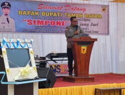Nagari Tanjuang Launching SIMPONI di Ujung Jari, Bupati Eka Putra Beri Apresiasi