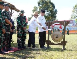 TMMD/N ke 120 Resmi Dibuka Gubernur Mahyeldi Ansharullah Dam Bupati Eka Putra
