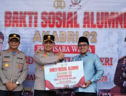 Pasca Galodo, Alumni AKABRI 94 Berikan Bantuan