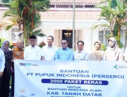 Bantuan Korban Bencana Masih Terus Berdatangan, Bupati Eka Putra Ucapkan Terima Kasih