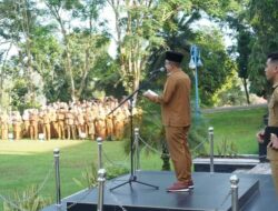 Pimpin Apel Pagi, Bupati Eka Putra Minta Prioritaskan Pembayaran Gaji dan TPP ke 13