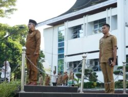Memasuki Masa Transisi Darurat, Pemda Gelar Apel Pagi Bersama Seluruh ASN dan Non ASN