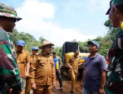 Sambut Kedatangan Tim Pengawas dan Evaluasi TMMD, Bupati Eka Putra Apresiasi Kinerja Jajaran TNI