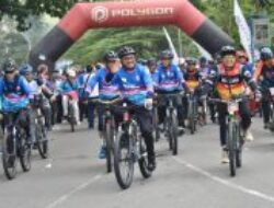 Seribuan Goweser Meriahkan Event Gowes Silaturrahmi Adventure di Payakumbuh