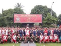 Jajaran Pemko Payakumbuh Beserta Forkopimda Ikuti Olahraga Kebugaran Di Polres Payakumbuh