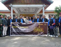 Ikut Berduka, PPPJ Angkatan I Tahun 95 Serahkan Bantuan Untuk Korban Bencana Di Tanah Datar