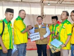 Kepedulian Perantau, IKTDP Kota Palembang Salurkan Bantuan Untuk Korban Banjir Bandang Senilai Rp. 220 juta