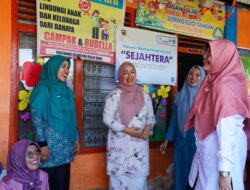 Ny.Lise Eka Putra Dampingi Tim Penilai Provinsi, Posyandu Sejahtera Wakili Tanah Datar