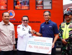 BNI Serahkan Bantuan Untuk Bencana Banjir Bandang, Bupati Eka Putra Ucapkan Terima Kasih