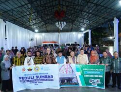Keluarga Minang di Australia dan Yayasan Yarsi Serahkan Bantuan Untuk Korban Galo, Bupati Eka Putra : Bantuan yang Diberikan Sangat Bermanfaat Bagi Warga
