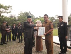 Pentingnya Sinergi Dalam Menjaga Situasi, Pesan PJ Walikota Dalam HUT Bayangkara