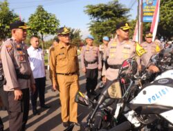Sekretaris Daerah Kota Payakumbuh Rida Ananda hadir Dalam Kegiatan Apel Gelar Pasukan