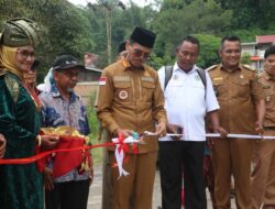 Bupati Lima Puluh Kota Resmikan Jalan Usaha Tani di Limbanang