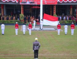 Upacara Peringatan Hari Ulang Tahun (HUT) Republik Indonesia ke-79 yang digelar di Halaman Kantor Balai Kota Payakumbuh