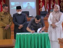 DPRD Kota Payakumbuh bersama Pemko Payakumbuh Menyetujui Ranperda Perubahan APBD Kota Payakumbuh tahun 2024