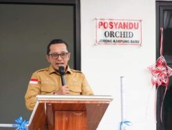 Resmikan Gedung Posyandu Orchid, Bupati Eka Putra Beri Apresiasi