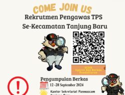 Pengawas TPS Kecamatan Tanjung Baru Resmi Di Buka