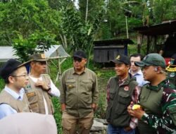 Rencana Pembangunan Multi Hazard EWS, Pjs. Bupati Arry Yuswandi Dampingi Direktur ICL Kunjungi Tanah Datar