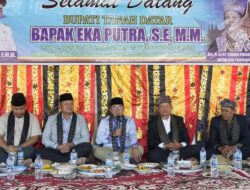 Silaturahmi Bersama Ninik Mamak Nan Salapan Puluah Nagari Paninjauan, Bupati Eka Putra : Insya Allah, Pembangunan Akan dilanjutkan