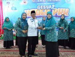 Buka Resmi Gebyar PKK, Bupati Eka Putra : Gebyar Kader PKK Ajang Silaturrahmi Menuju Keluarga Sejahtera