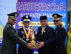 Bertindak Sebagai Irup Harhubnas, Bupati Eka Putra Apresiasi Seluruh Insan Perhubungan