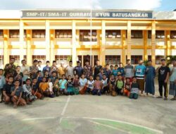 Hadiri Peringatan Maulid Nabi Muhammad di Qurata A’yun, Bupati Eka Putra Harap Qurata A’yun Boarding School Sejalan dengan Program SRSH