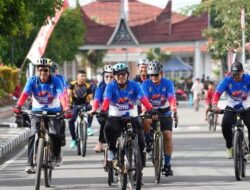 Gowes Bareng Luhak Nan Tuo 3, Bupati Eka Putra Lepas 1.800 Peserta