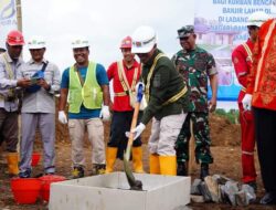 Bupati Eka Putra Letakkan Batu Pertama, 60 KK Korban Bencana Alam Segera Miliki Huntap