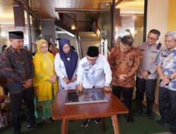 View Gunung Marapi dan Gunung Singgalang, Bupati Eka Putra Resmikan Restoran Ateh Awan