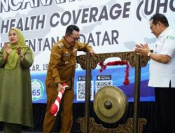 Merdeka Berobat, Bupati Eka Putra Canangkan UHC Tanah Datar Sehat