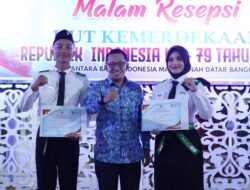 Malam Resepsi Perayaan HUT RI, Bupati Eka Putra Sampaikan Terima Kasih