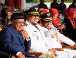 Upacara Penurunan Bendera, Bupati Eka Putra Sampaikan Rasa Syukur