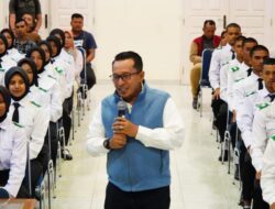 Motivasi Calon Paskibraka, Bupati Eka Putra : Dalam Hidup Harus Tolong Menolong, Setia Kawan Dan Jangan Khianat