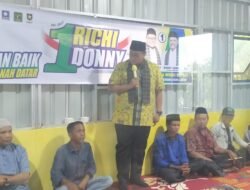 Diguyur Gerimis, Kampanye Richi Aprian Doni Karson Berjalan Lancar