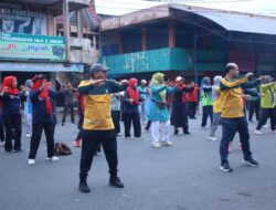 Gerakan Masyarakat Hidup Sehat (Germas) dalam rangkaian Peringatan Hari Kesehatan Nasional (HKN) ke-60