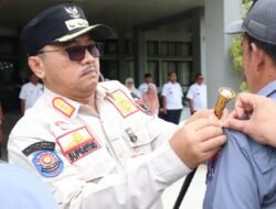 Apel Persiapan Pilkada, PJ Sampaikan Linmas Merupakan Garda Terdepan Dalam Menjaga Keamanan