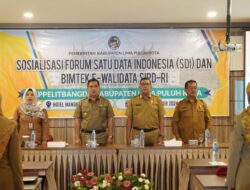 Wujudkan Satu Data Indonesia, Pjs.Bupati Ahmad Zakri Buka Sosialisasi Forum Satu Data dan Bimtek e-Wali Data SIPD-RI