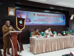Singkronkan Program Dan Kegiatan, Bupati Eka Putra Buka Resmi Rakor  TP PKK Dengan OPD