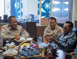 Terus Perjuangkan Bantuan Dari Pemerintah Pusat, Bupati Eka Putra Bersama OPD Terkait Sambangi BNPB