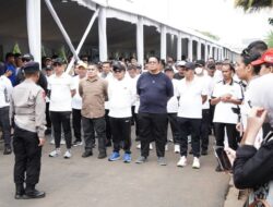 Bupati Terpilih Eka Putra dan Wakil Bupati Terpilih Ahmad Fadly Suirsyam Ikuti Gladi Kotor Di Monas Jelang Pelantikan