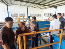 Komisi B DPRD Kota Payakumbuh melakukan kunjungan kerja ke Instalasi Pengolahan Air (WTP) Batang Agam