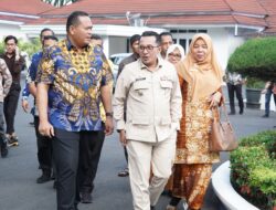 Jajaki Kerjasama, Bupati Eka Putra Sambut Wali Kota Pariaman Di Indo Jolito