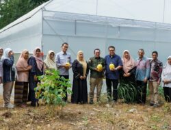 Kepala Perwakilan BI Sumbar di Sentra IKM Pengolahan Produk Holtikultura Kunjungi Tanah Datar