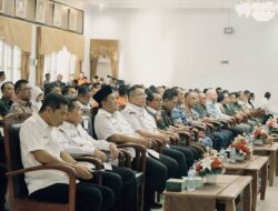 Wabup Ahmad Fadly Hadiri Rakor Penanggulangan Bencana