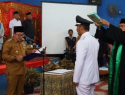 Lantik Wali Nagari Sungayang, Bupati Eka Putra : Jabatan Merupakan Amanah Dengan Penuh Rasa Tanggung Jawab