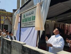 Wabup Ahmad Fadly Resmikan Masjid Abdul Djalil Nurul Hamdi