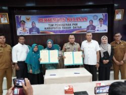 Darurat Narkoba, TPPKK Tanah Datar Tanda Tangani Perjanjian Kerjasama Dengan BNN Kota Payakumbuh