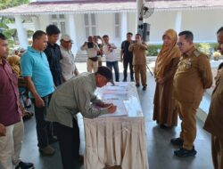 Buka Sosialisasi dan Perjanjian Kerjasama Optimasi Lahan Non Rawa, Bupati Eka Putra Tegaskan Akan Mendukung Terus Keltan di Tanah Datar