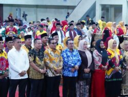 Bupati Tanah Datar Eka Putra Hadiri Pengukuhan Pengurus DPD IKTD Kabupaten Siak